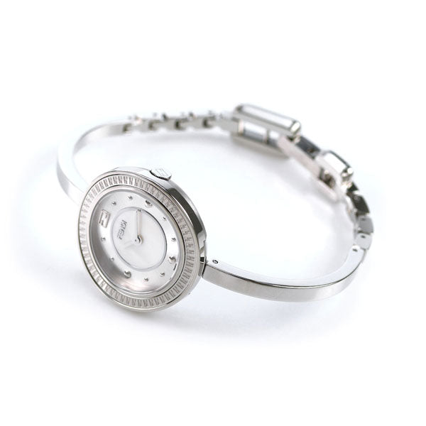 フェンディ 時計 マイウェイ ファー スイス製 レディース 腕時計 ブランド F378024500 ホワイトシェル F378024500