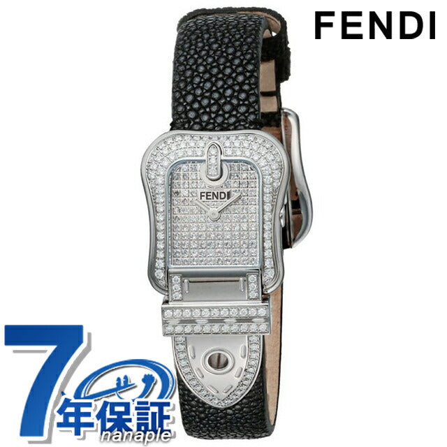 フェンディ ビーフェンディ クオーツ 腕時計 ブランド レディース ダイヤモンド FENDI F383241PC2 アナログ ダイヤモンド ブラック 黒 F383241PC2