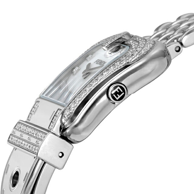 フェンディ ビーフェンディ クオーツ 腕時計 ブランド レディース ダイヤモンド FENDI F386240PC1 アナログ ホワイトシェル 白 F386240PC1