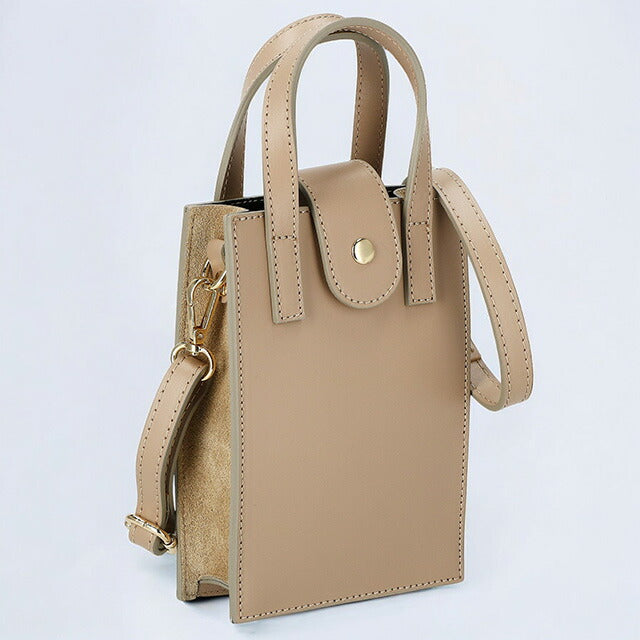 オウレンティ ショルダーバッグ レディース ブランド AULENTTI FB05991RUCA L1100 4 ベージュ FB05991RUCA-L1100-4