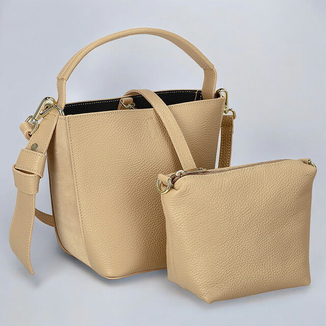 オウレンティ ハンドバッグ レディース ブランド AULENTTI FB5976DOSA D81 ベージュ FB5976DOSA-D81