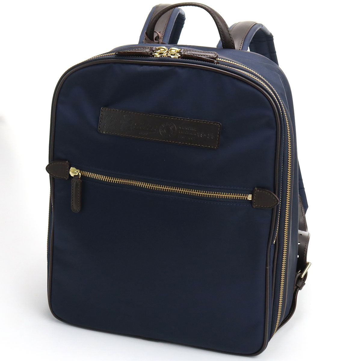 フェリージ リュック メンズ ナイロン/レザー イタリア 19-25 NAVY-BROWN ネイビー系 バッグ FEL19-25021