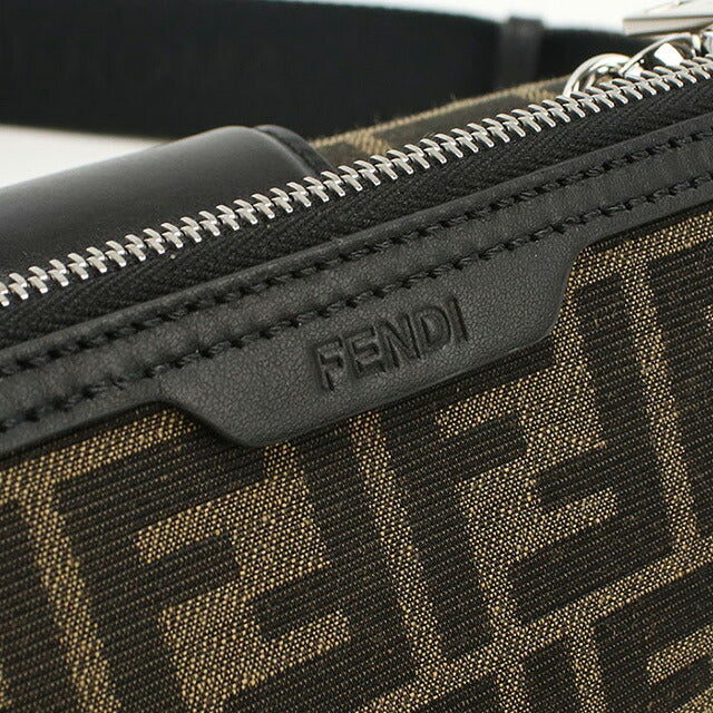 フェンディ 斜め掛け ショルダーバッグ メンズ ブランド FENDI 7VA649 ブラウン バッグ FEN7VA649011