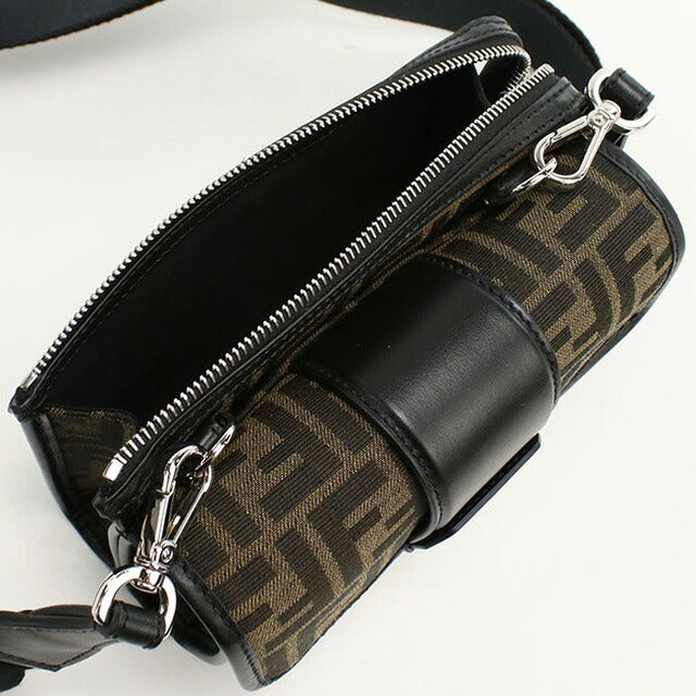 フェンディ 斜め掛け ショルダーバッグ メンズ ブランド FENDI 7VA649 ブラウン バッグ FEN7VA649011