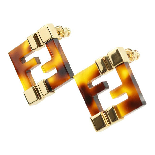 フェンディ ピアス レディース ブランド FENDI 8AK946 ブラウン アクセサリー FEN8AK946011