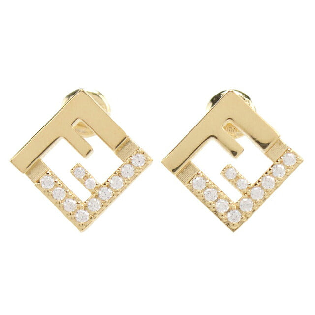 フェンディ ピアス レディース ブランド FENDI 8AL294 ゴールド アクセサリー FEN8AL294021