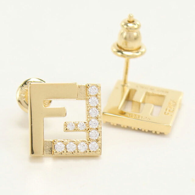 フェンディ ピアス レディース ブランド FENDI 8AL294 ゴールド アクセサリー FEN8AL294021