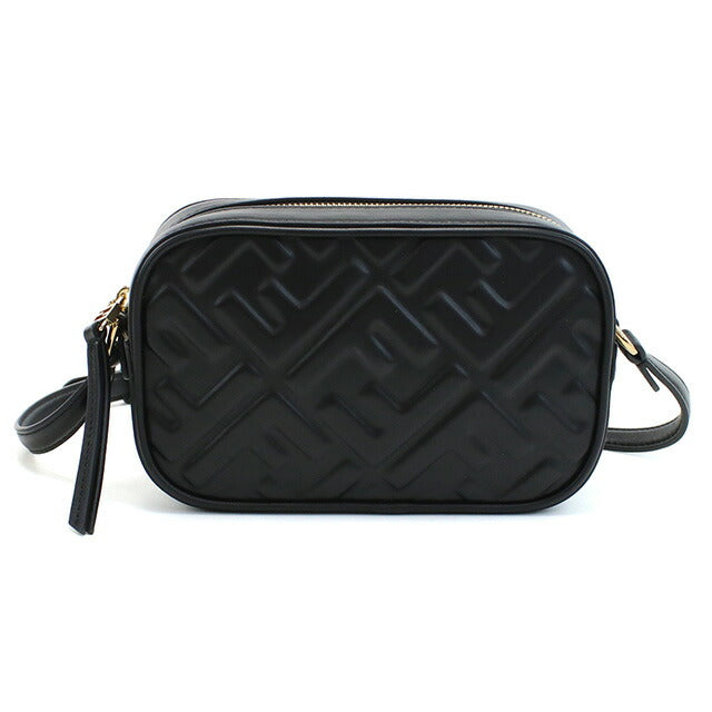 フェンディ 斜め掛け ショルダーバッグ レディース ブランド FENDI レザー イタリア 8BS077 ブラック バッグ FEN8BS077011
