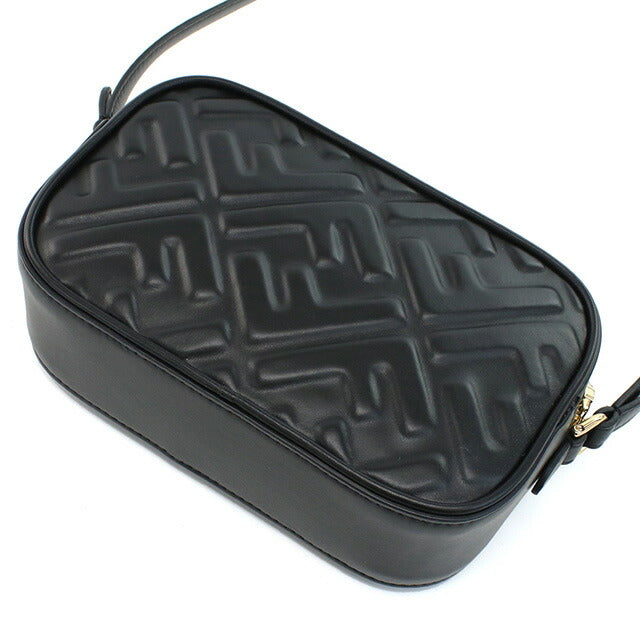 フェンディ 斜め掛け ショルダーバッグ レディース ブランド FENDI レザー イタリア 8BS077 ブラック バッグ FEN8BS077011