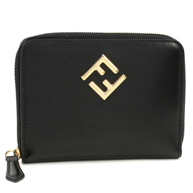 Fendi Round Zipper Wallet Women&