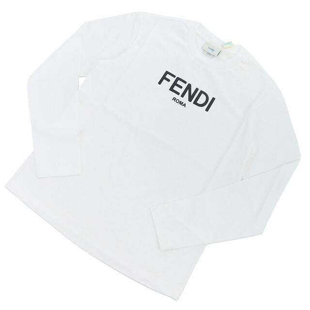 フェンディ 長袖Tシャツ キッズ ブランド FENDI ポルトガル JUI154 ホワイト系 ウェア 選べるモデル FENJUI154B
