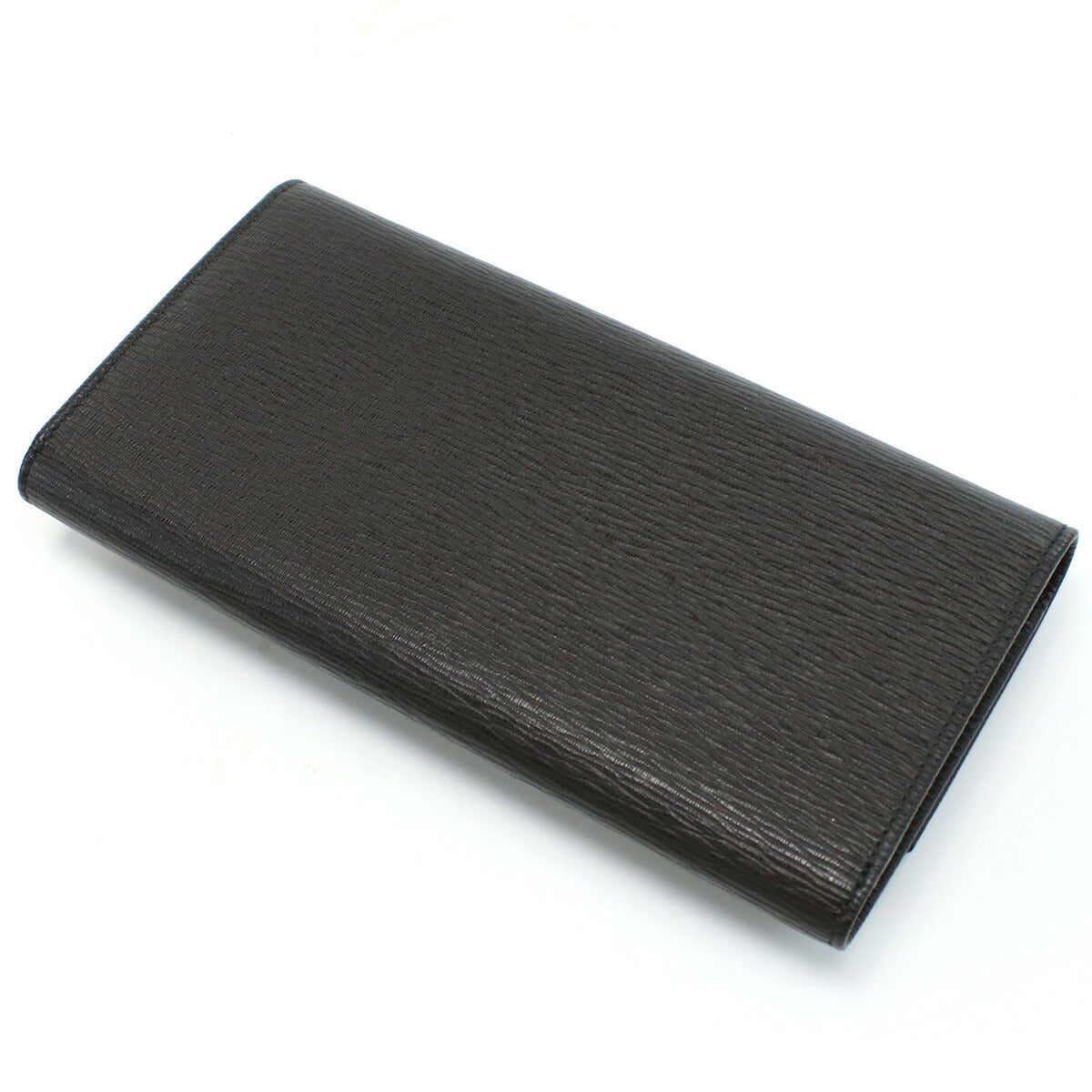 フェラガモ 長財布ニ折小銭入付き メンズ PEBBLE CALF カーフ イタリア 66-0155 ブラウン系 財布 FER66-0155021