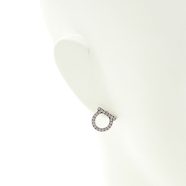 フェラガモ ピアス レディース ブランド FERRAGAMO イタリア 76-0122 シルバー系 アクセサリー FER76-0122021