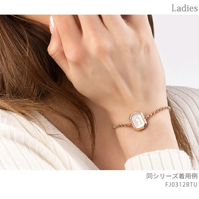 フルラ ブレスレット レディース ブランド オクタゴナル ステンレススチール FJ0312BTU ピンクゴールド アクセサリー FJ0312BTU