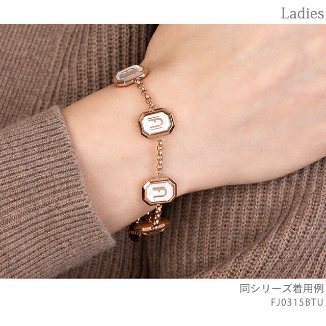 フルラ ブレスレット レディース ブランド オクタゴナル ステンレススチール FJ0315BTU ピンクゴールド アクセサリー FJ0315BTU