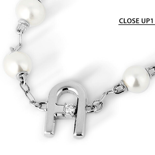 フルラ ブレスレット レディース ブランド ARCH PEARL BRACELET ステンレススチール 人工パール FJ0517BTU シルバー アクセサリー FJ0517BTU