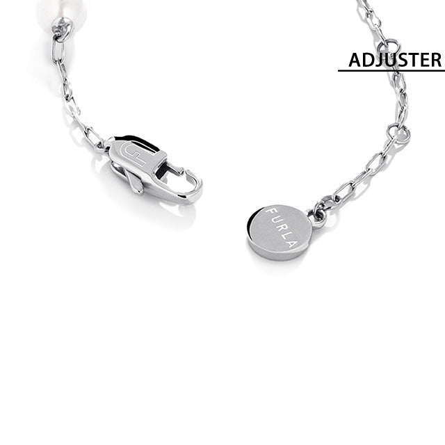 フルラ ブレスレット レディース ブランド ARCH PEARL BRACELET ステンレススチール 人工パール FJ0517BTU シルバー アクセサリー FJ0517BTU