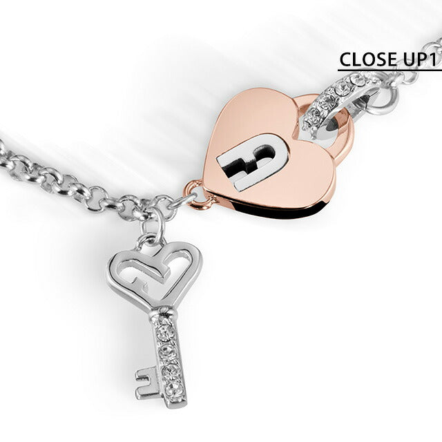 フルラ ブレスレット レディース ブランド LOVING PADLOCK BRACELET ステンレススチール FJ0805BTU FJ0805BTU