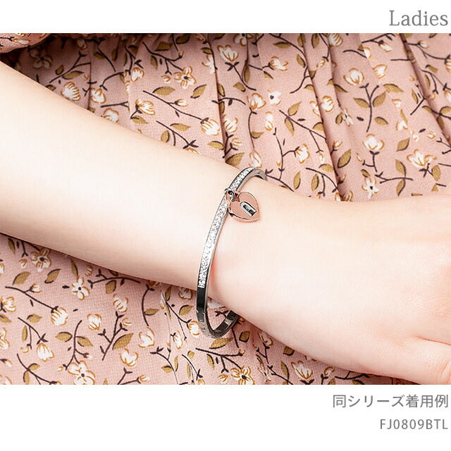 フルラ バングル レディース ブランド LOVING PADLOCK BRACELET Lサイズ ステンレススチール FJ0809BTL FJ0809BTL