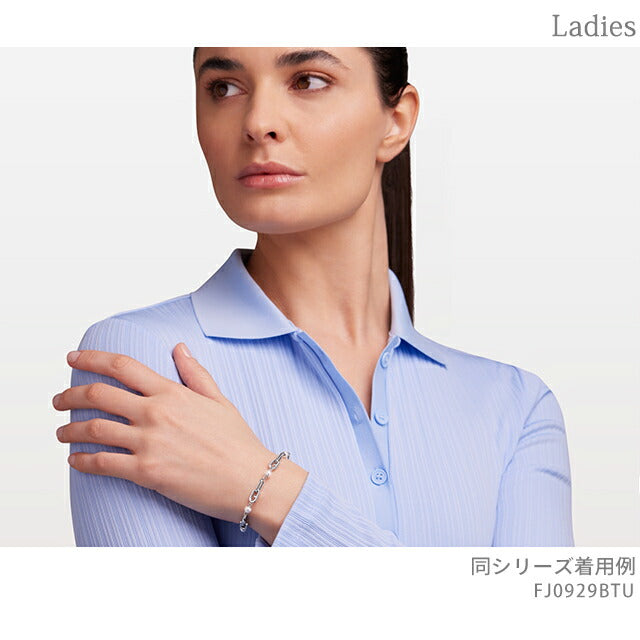 フルラ ブレスレット レディース ブランド FURLA CHAINED LOGO ステンレススチール FJ0929BTU シルバー ジュエリー FJ0929BTU