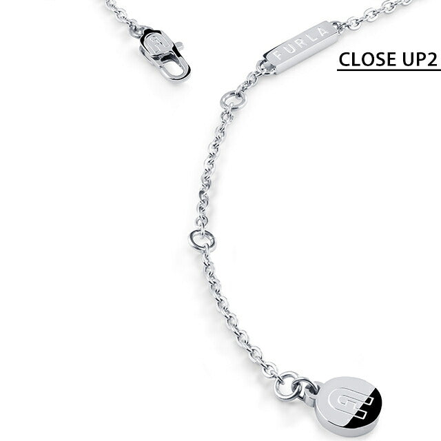 フルラ ネックレス レディース ブランド スパークリング ネックレス ステンレススチール FJ1001NTU シルバー アクセサリー FJ1001NTU