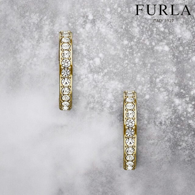 フルラ ピアス レディース ブランド 1927 HOOP EARRINGS ステンレススチール(イエローゴールドPVD) FJ1107ETU イエローゴールド FJ1107ETU