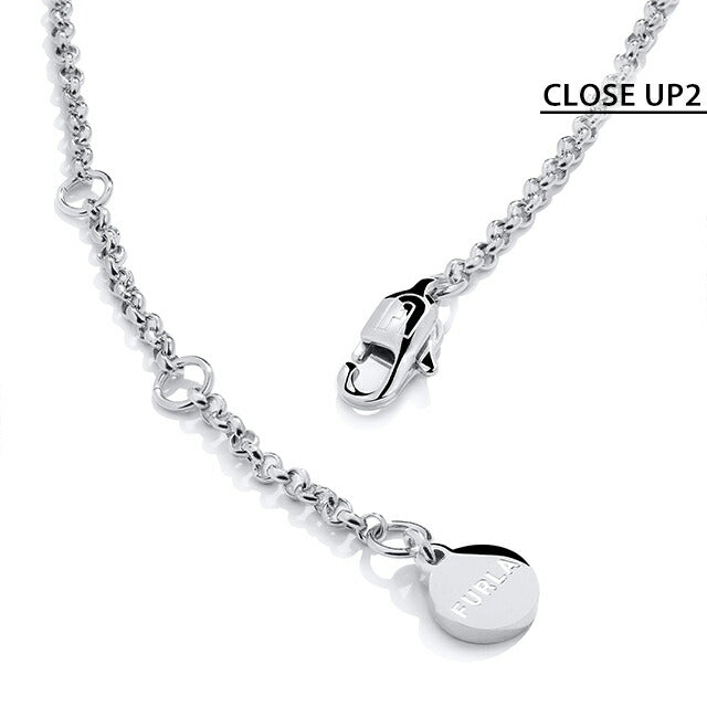 フルラ ネックレス レディース ブランド スパークリング ネックレス ステンレススチール FJ2001NTU シルバー アクセサリー FJ2001NTU
