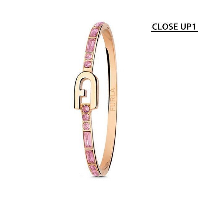 フルラ バングル レディース ブランド スパークリング バングル ステンレススチール(ピンクゴールドPVD) FJ2019BTL ピンクゴールド FJ2019BTL