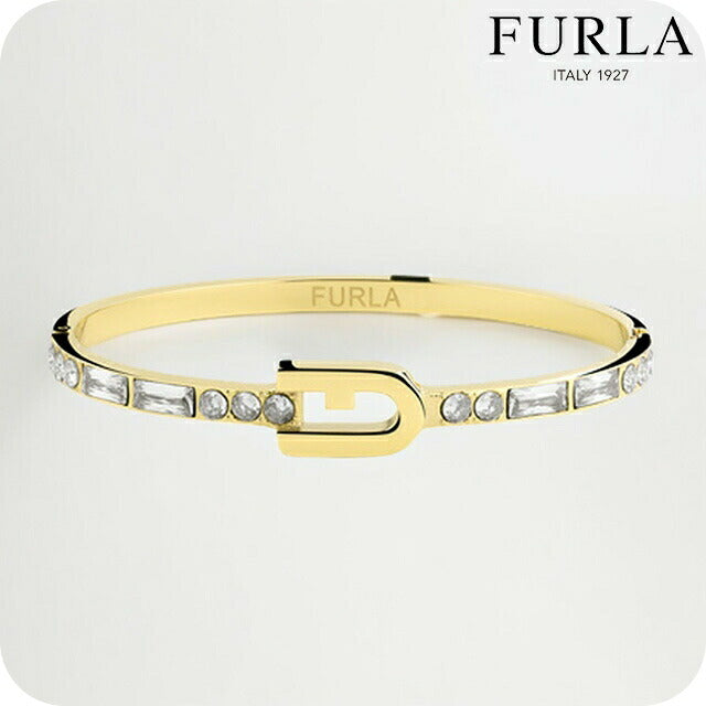 フルラ バングル レディース ブランド スパークリング バングル ステンレススチール(イエローゴールドPVD) FJ2020BTL FJ2020BTL