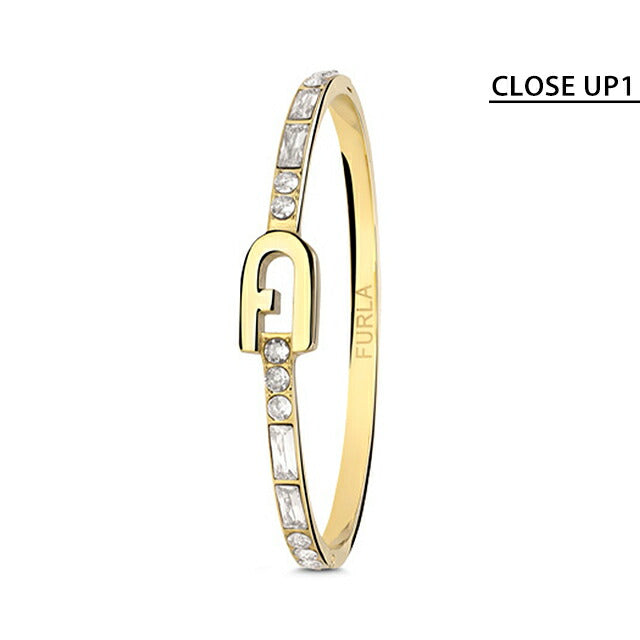 フルラ バングル レディース ブランド スパークリング バングル ステンレススチール(イエローゴールドPVD) FJ2020BTL FJ2020BTL
