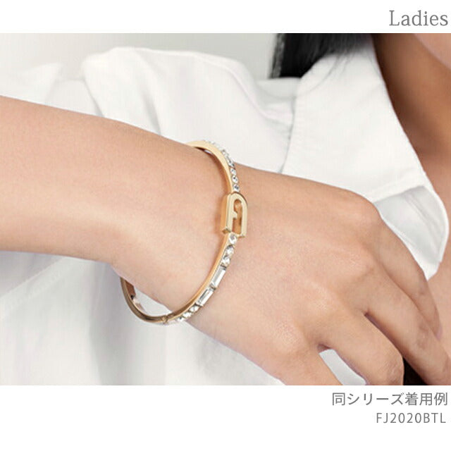 フルラ バングル レディース ブランド スパークリング バングル ステンレススチール(イエローゴールドPVD) FJ2020BTL FJ2020BTL