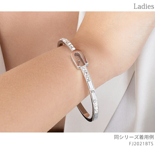 フルラ バングル レディース ブランド スパークリング バングル ステンレススチール FJ2021BTS シルバー アクセサリー FJ2021BTS