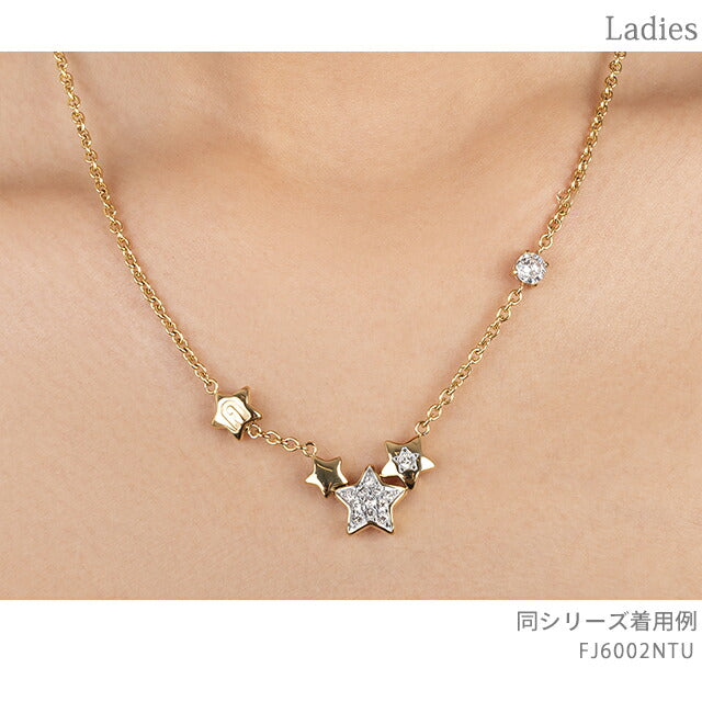 フルラ ネックレス レディース ブランド スターズ ネックレス ステンレススチール(イエローゴールドPVD) 星 FJ6002NTU FJ6002NTU