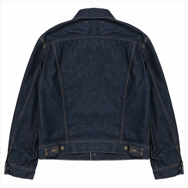 メゾンマルジェラ MAISON MARGIELA S67AM0062 S30854 470 46 デニムジャケット Gジャン 4ステッチ サイズ46 インディゴ メンズ FJMG00016M