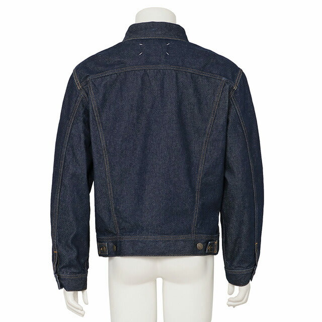 メゾンマルジェラ MAISON MARGIELA S67AM0062 S30854 470 50 デニムジャケット Gジャン 4ステッチ サイズ50 インディゴ メンズ FJMG00018M