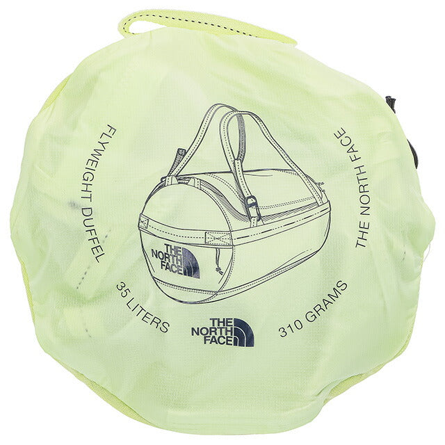 ザ・ノースフェイス ボストンバッグ メンズ レディース ブランド THE NORTH FACE FLYWEIGHT DUFFEL イエロー FLYWEIGHTDUFFEL-IJR