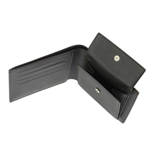 ダンヒル 二つ折り財布 メンズ ブランド dunhill FP3070E BLK ブラック FP3070E-BLK