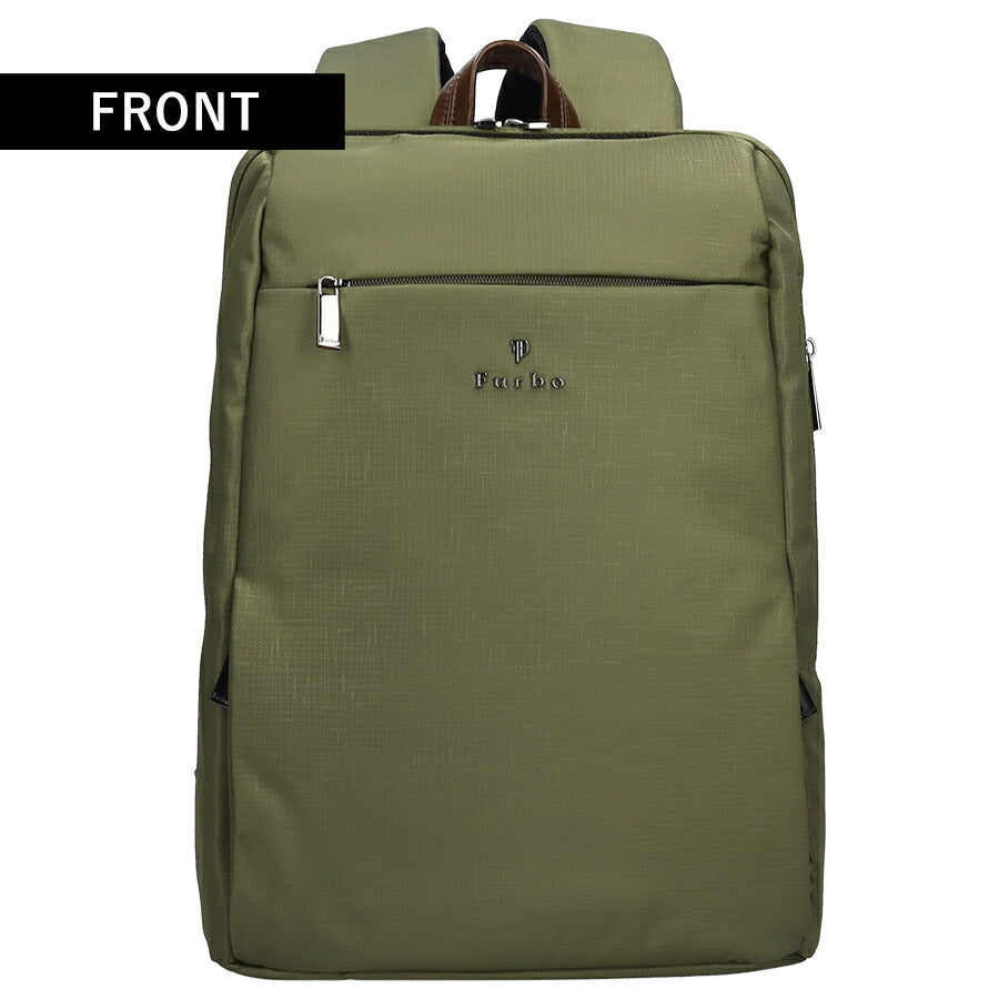 フルボ リュック メンズ レディース ブランド Furbo ヴェルソ ビジネスカバン ビジネスバッグ バックパック FRB025 カーキ バッグ FRB025-KH-BR