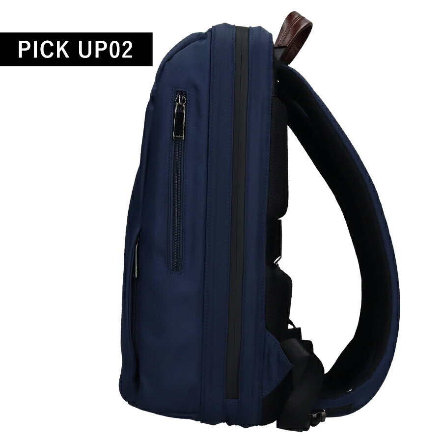 フルボ リュック メンズ レディース ブランド Furbo ヴェルソ ビジネスカバン ビジネスバッグ バックパック FRB025 ネイビー バッグ FRB025-NV-BR