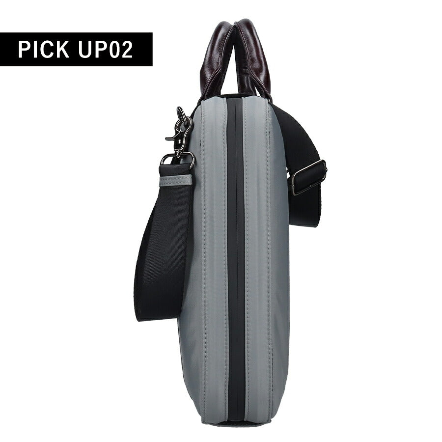 フルボ ビジネスバッグ メンズ レディース ブランド Furbo ヴェルソ ビジネスカバン ブリーフケース リクルートバッグ FRB026 バッグ FRB026-GY-BR