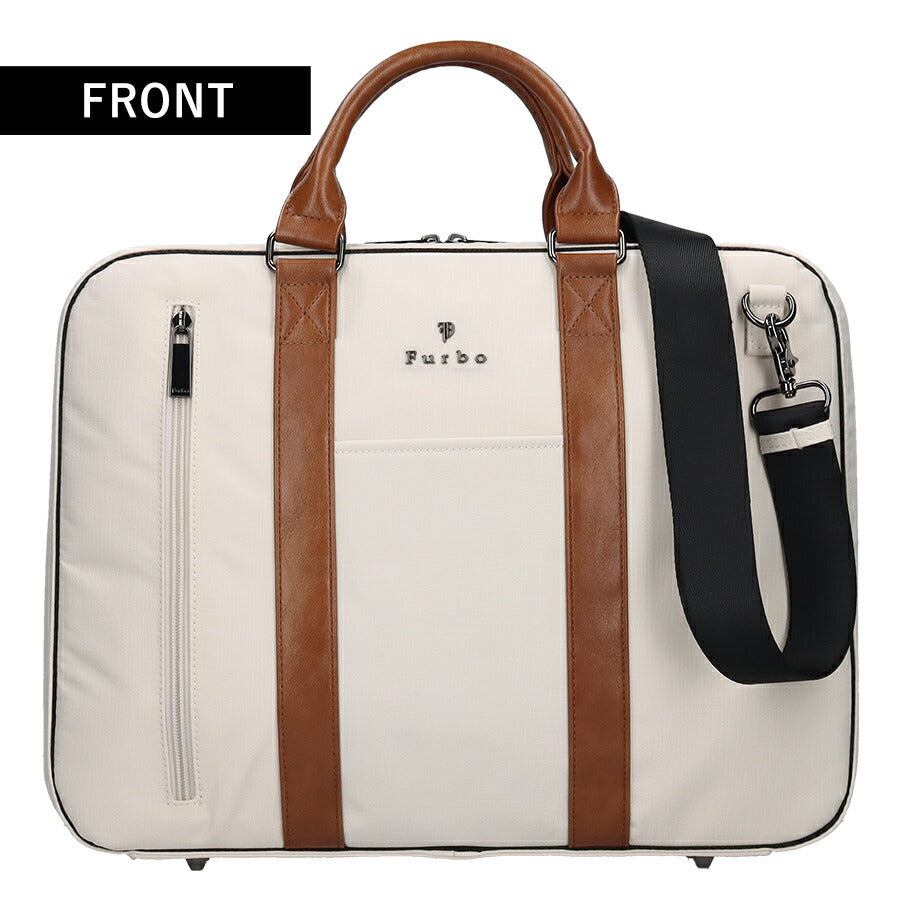 フルボ ビジネスバッグ メンズ レディース ブランド Furbo ヴェルソ ビジネスカバン ブリーフケース リクルートバッグ FRB026 バッグ FRB026-WH-CA