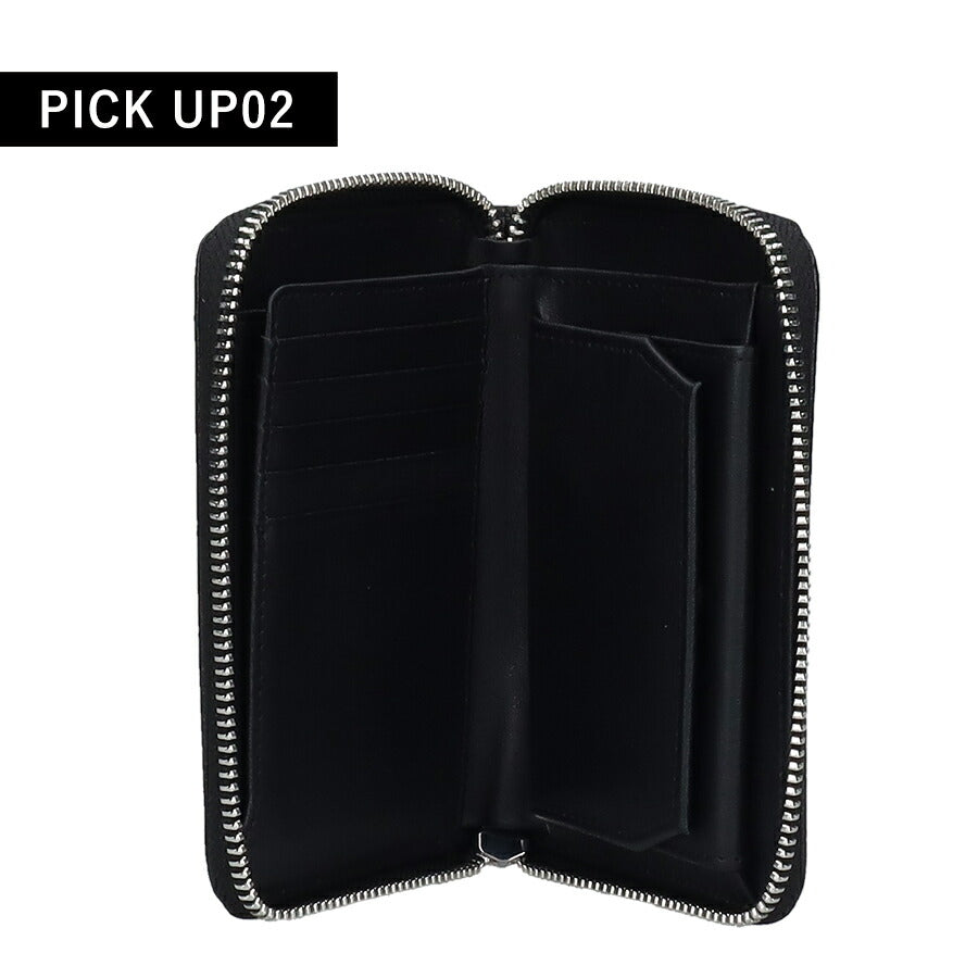 フルボ 二つ折り財布 メンズ レディース ブランド Furbo 革 レザーウォレット 小銭入れあり FRB151 ブラック 財布 FRB151-BK