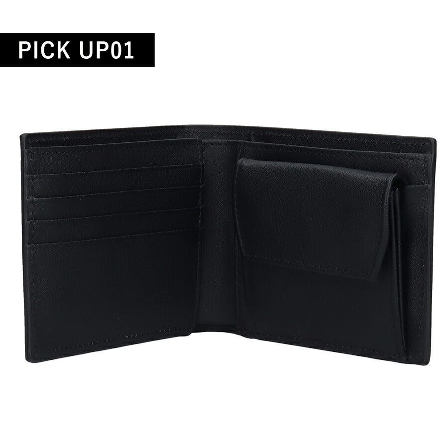 フルボ 二つ折り財布 メンズ レディース ブランド Furbo 革 レザーウォレット 小銭入れあり FRB152 ブラック 財布 FRB152-BK