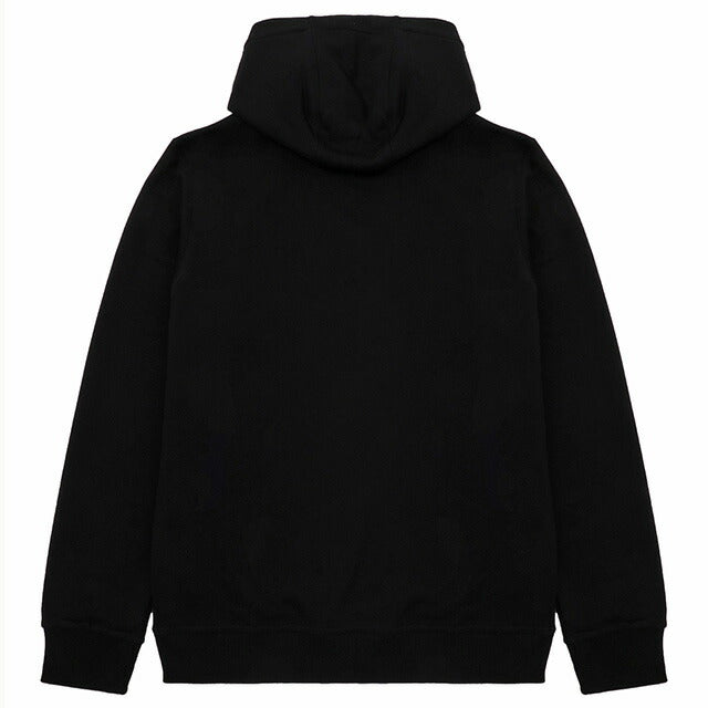 バーバリー BURBERRY 8055318 A1189 L ロゴプリント コットンフーディー パーカー スエットシャツ 長袖 プルオーバー Lサイズ ブラック FTBU00006M