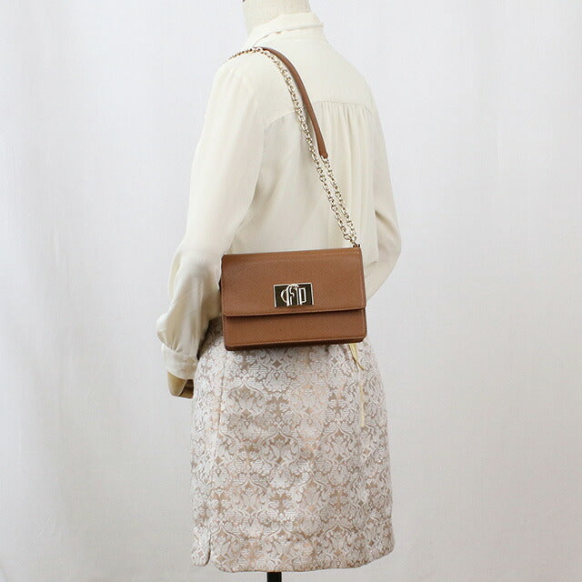 フルラ 斜め掛け ショルダーバッグ レディース ブランド FURLA FURLA1927 レザー ブルガリア BAFKACO COGNAC ブラウン系 バッグ FURBAFKACO051