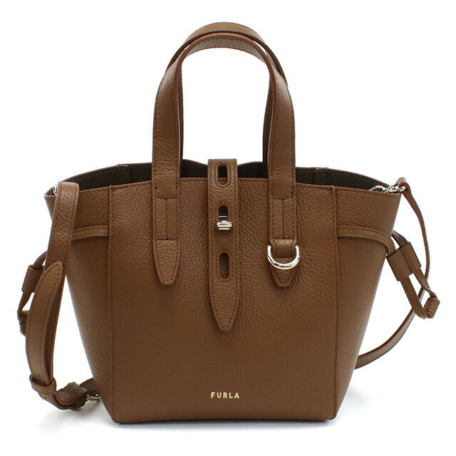 フルラ ハンドバッグ レディース ブランド FURLA FURLA NET レザー ブルガリア BASRFUA COGNAC ブラウン系 バッグ FURBASRFUA011