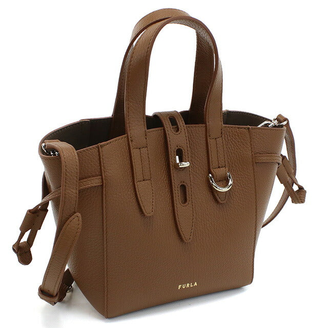 フルラ ハンドバッグ レディース ブランド FURLA FURLA NET レザー ブルガリア BASRFUA COGNAC ブラウン系 バッグ FURBASRFUA011