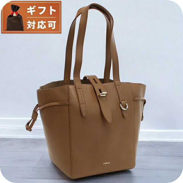 BG-1【極美品】FURLA フルラ レザートートバッグ ダークブラウン（濃茶） フルラ トートバッグ レディース ブランド FURLA FURLA NET レザー
