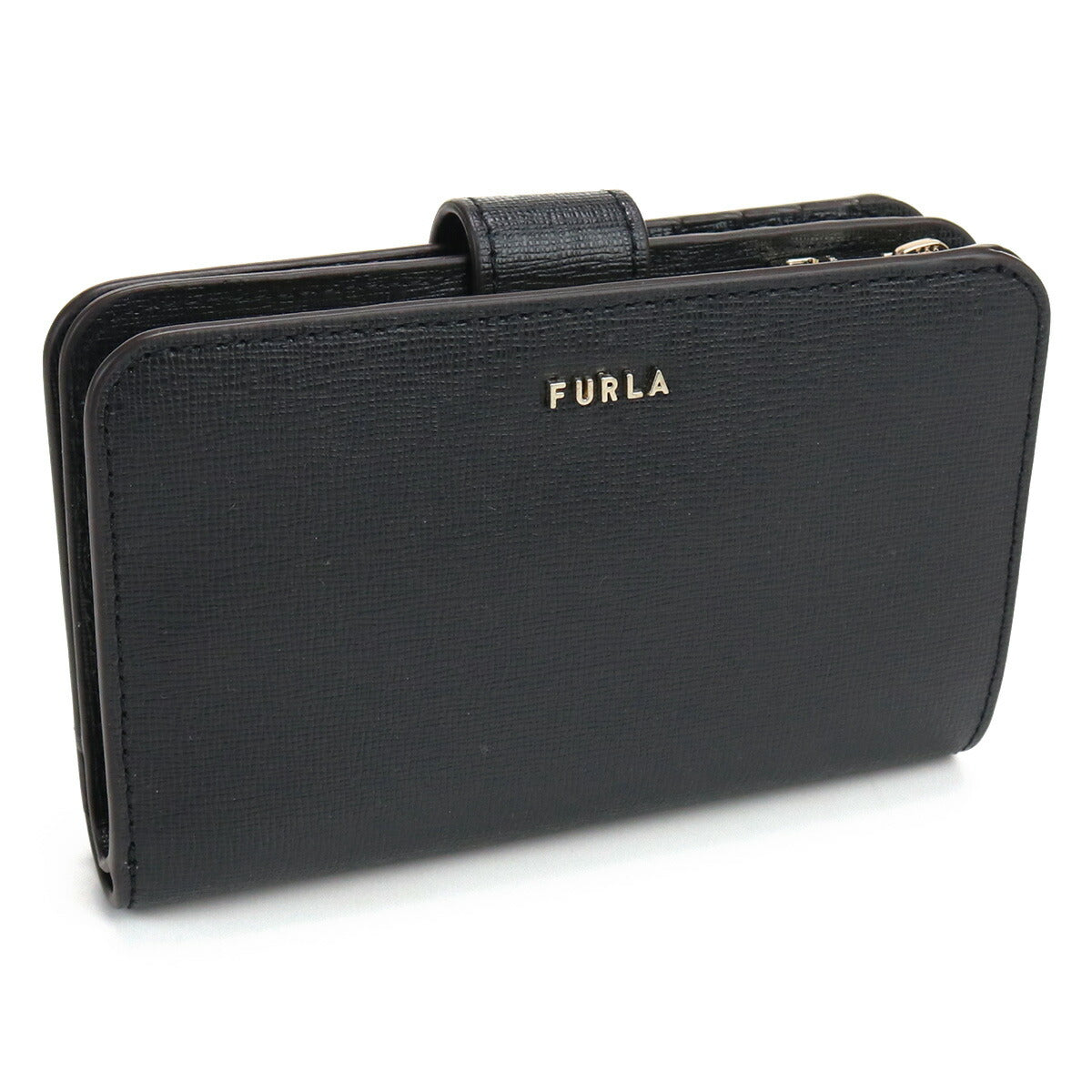 フルラ 二つ折り財布 レディース レザー PCX9UNO NERO ブラック 財布 FURPCX9UNO011