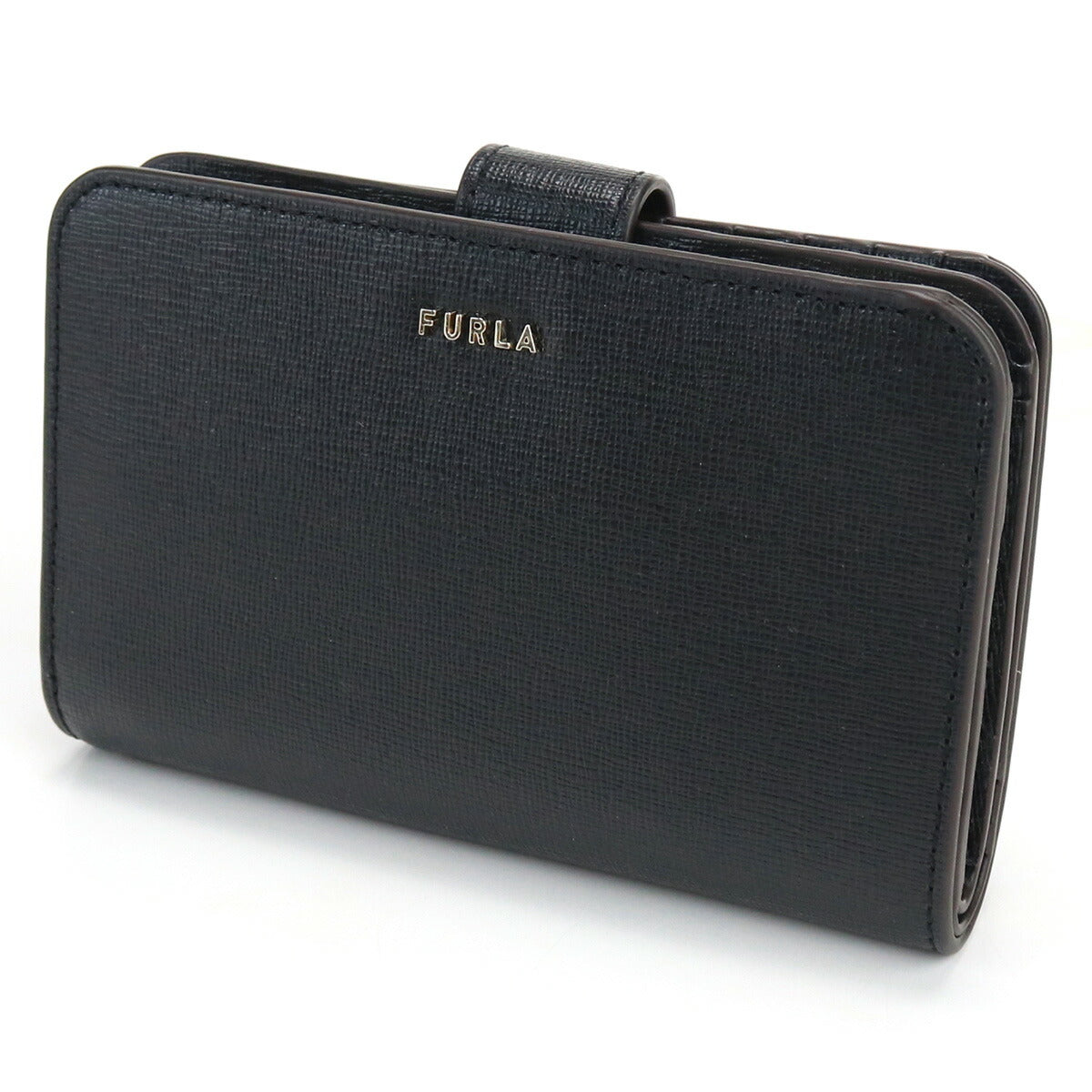 フルラ 二つ折り財布 レディース レザー PCX9UNO NERO ブラック 財布 FURPCX9UNO011